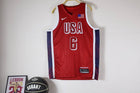EUA Olympics Paris 2024 Dream Team Red Jersey