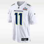 Maillot blanc limité Super Bowl LX Vapor F.U.S.E. des Seattle Seahawks