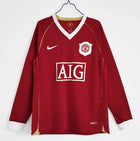 Manchester United 06/07 Home Retro Long Sleeve Shirt