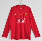 Maillot rétro domicile à manches longues Manchester United 08/09