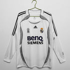Chemise rétro à manches longues Real Madrid 2006/07