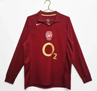 Arsenal 2005/06 Retro-Trikot Langarm