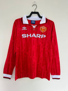 Manchester United 92/94 Home Retro Long Sleeve Shirt