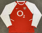 Maillot rétro à manches longues Arsenal 2002/03