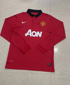 Maillot rétro domicile à manches longues Manchester United 13/14