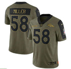 Maillot Salute to Service 2021 des Denver Broncos