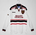 Maillot rétro extérieur à manches longues Manchester United 98/99