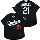 Los Angeles Dodgers Schwarzes Authentic Jersey 