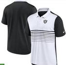 Las Vegas Raiders White/Black Polo