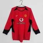 Manchester United 02/04 Home Retro Long Sleeve Shirt