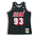 Swingman BAPE x Miami Heat Mitchell & Ness Hardwood Classics 1993 Jersey