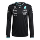 Long Sleeve Mercedes 2025 Black Jersey