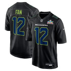 Maillot noir limité Super Bowl LX Vapor F.U.S.E. des Seattle Seahawks