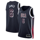 USA Team Olympics Paris 2024 Dream Team Blue Jersey