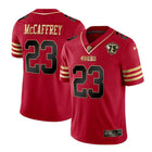 Maillot Rouge Dorada 75e Anniversaire des San Francisco 49ers