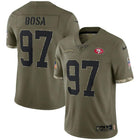 Maillot Salute to Service 2021 des San Francisco 49ers
