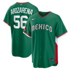 Maillot vert du stade à domicile de la Classique mondiale de baseball 2026 de l'équipe de baseball du Mexique