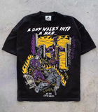 Warren Lotas NBA Los Angeles Lakers "Into a Bar" Tee