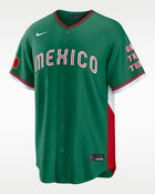 Mexico Baseball Born x Raaised Green 2026 World Baseball Classic Road Stadium Jersey