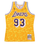 Maillot Swingman BAPE x Los Angeles Lakers Mitchell & Ness Hardwood Classics 1993