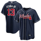 Maillot bleu des Atlanta Braves