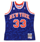 Maillot Swingman BAPE x New York Knicks Mitchell & Ness Hardwood Classics 1991/92