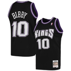 Maillot Swingman Sacramento Kings Mitchell & Ness Hardwood Classics 2001/02 Noir