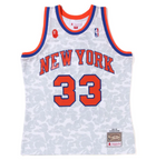 Swingman BAPE x New York Knicks Mitchell & Ness Hardwood Classics 1991/92 White Jersey