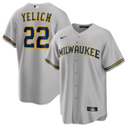 Milwaukee Brewers graues Fan-Trikot 
