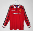 Manchester United 98/99 Heimtrikot Retro - Langarm