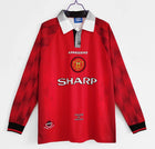 Manchester United 96/97 Home Retro Long Sleeve Shirt