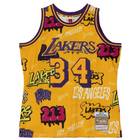Swingman Slap Sicker Los Angeles Lakers Mitchell & Ness 1996/97 Jersey