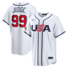 USA Baseball White 2026 World Baseball Classic Road Stadium Jersey