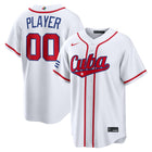 Maillot blanc du stade à domicile de la Classique mondiale de baseball 2026 de l'équipe de baseball de Cuba