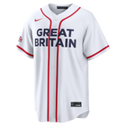 Great Britain White 2026 World Baseball Classic Home Stadium Jersey