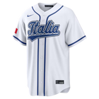 Italia Baseball White 2026 World Baseball Classic Home Stadium Jersey