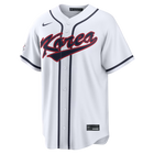 Korea Baseball White 2026 World Baseball Classic Home Stadium Jersey