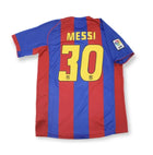 Barcelona 2004/05 Retro-Trikot - Messi #30 (+Patches)