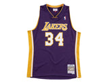 Maillot Swingman Los Angeles Lakers Mitchell & Ness Hardwood Classics 1999/00 Violet
