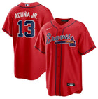 Maillot Rouge des Atlanta Braves